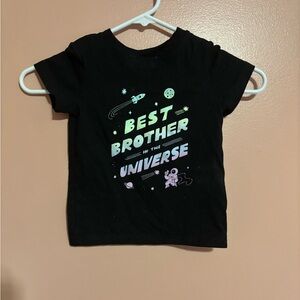 Cat & Jack Black 'Best Brother in the Universe' T-Shirt